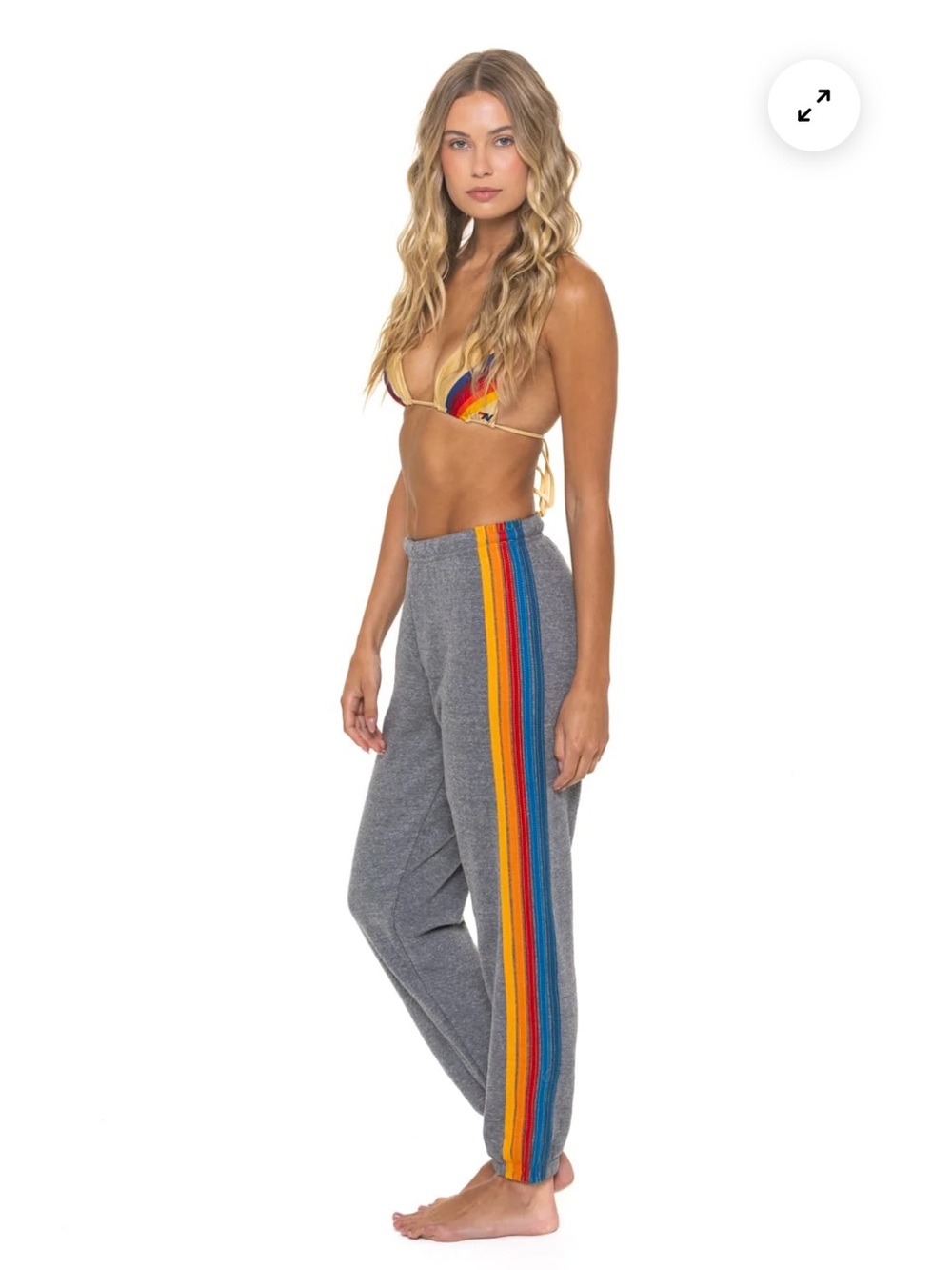 Aviator Nation Five Stripe Sweatpants Sz S